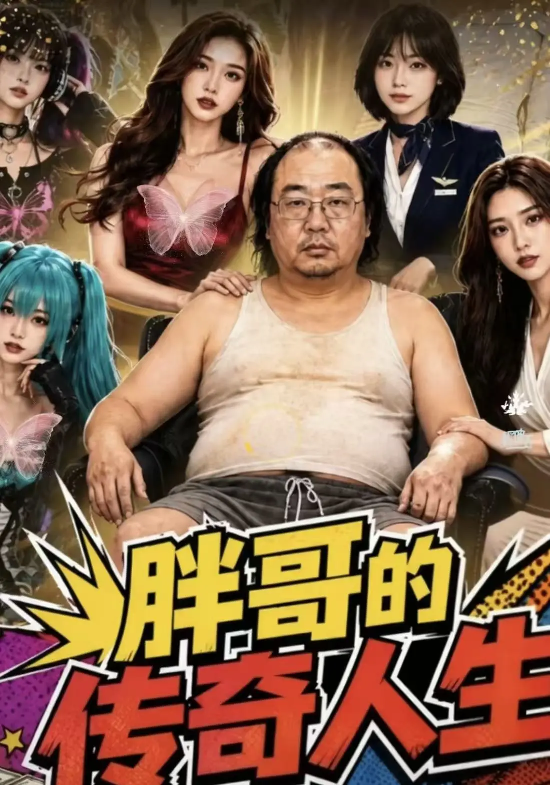 黄果魔改ai短剧《胖哥的传奇人生》全集无广告免费在线观看-200斤胖子逆袭太解气-胖哥的传奇人生夸克迅雷网盘免费下载